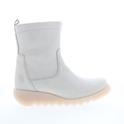 Fly London Sauk SAUK794FLY-005 Женские повседневные модельные ботинки из белой кожи 36
