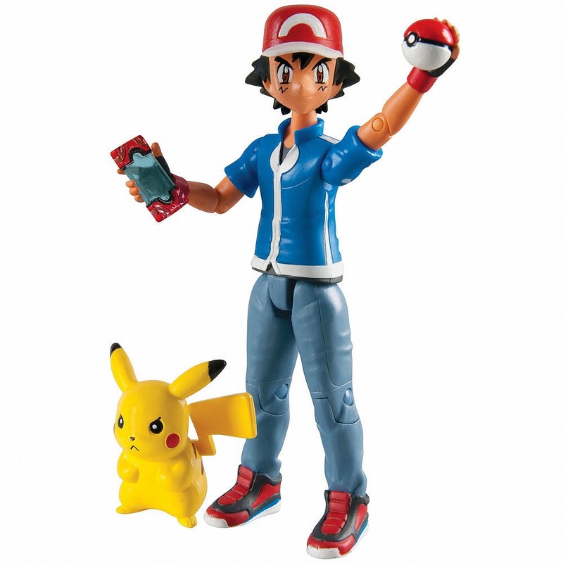 Pokemon Hero Figure Ash Pikachu Pokemon Go Trainer Great Act
