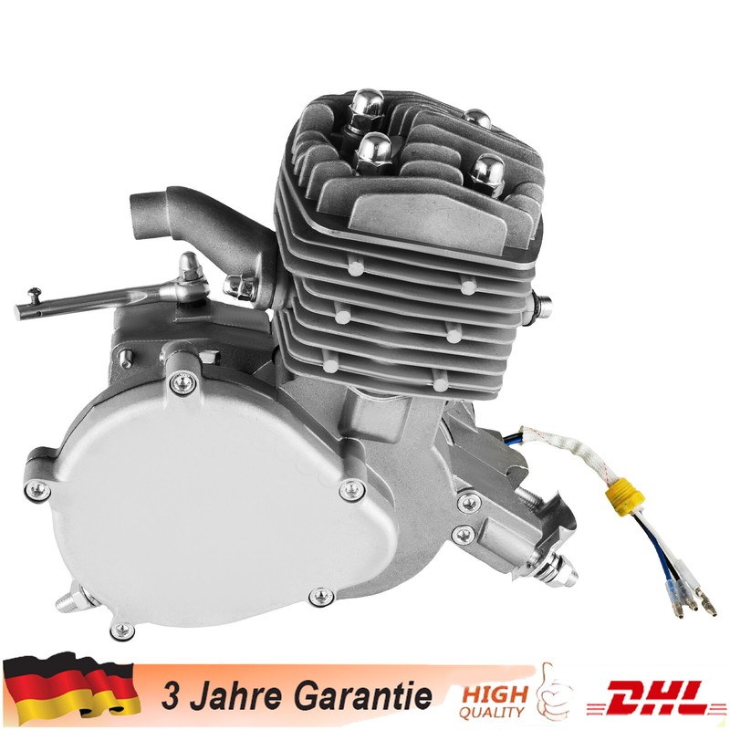 FÃ¼R Motorisierte Fahrrad E-Bike 80ccm 2-Takt Benzinmotoren Motor Kit Einzylinder
