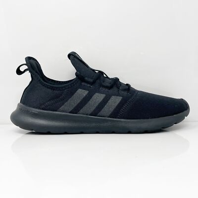 

Adidas Womens Cloudfoam Pure 2.0 H04754 Черные кроссовки для бега Размер 8.5, Черный, Cloudfoam Pure 2.0