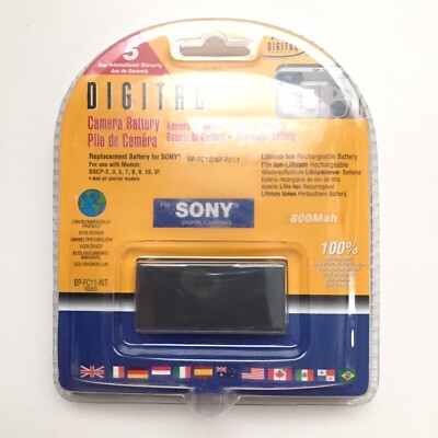 Digital Concepts Battery for Sony NPFC10/NPFC11 Model DISP 2,3,5,7,8,9,VI Sea