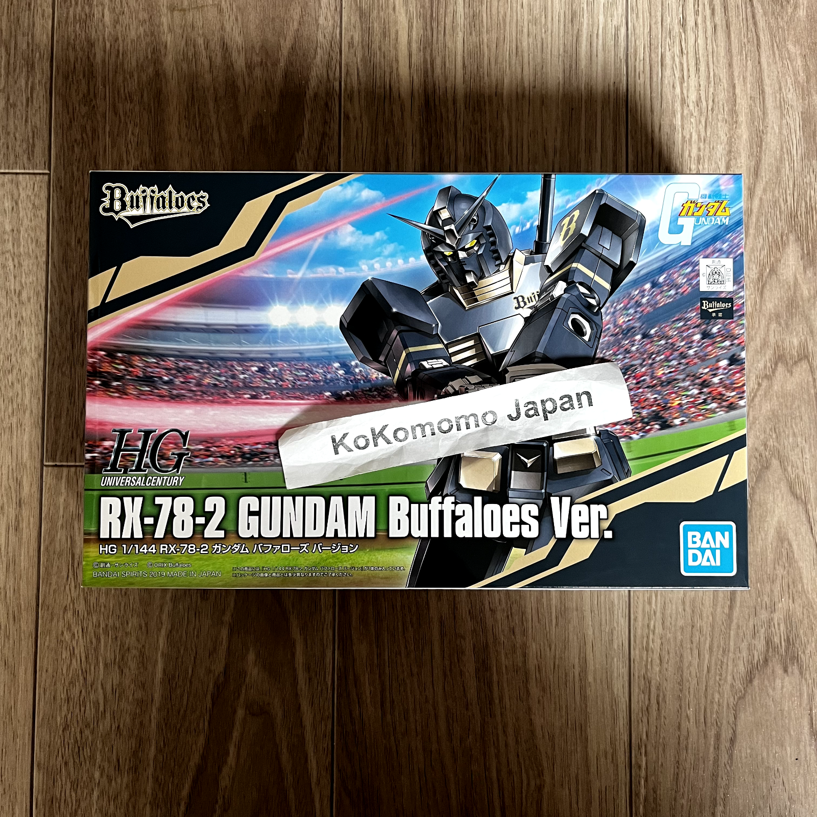 送料無料 機動戦士ガンダム オリックスバファローズVer.ガンプラ HG 1/144 RX-78-2　2 RX-78-2 ガンプラ プロ野球 ガンダム オリックス バファローズ 1⁄144