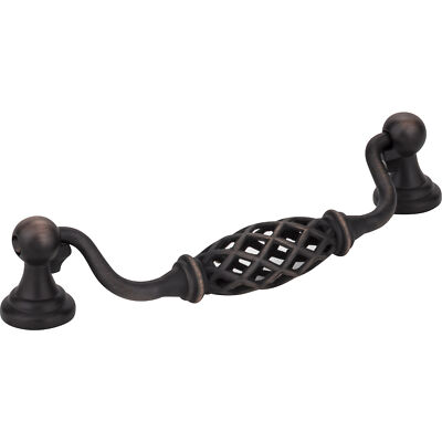 Jeffrey Alexander Tuscany 128 mm Center-to-Center Drop Handle, Brushed Oil