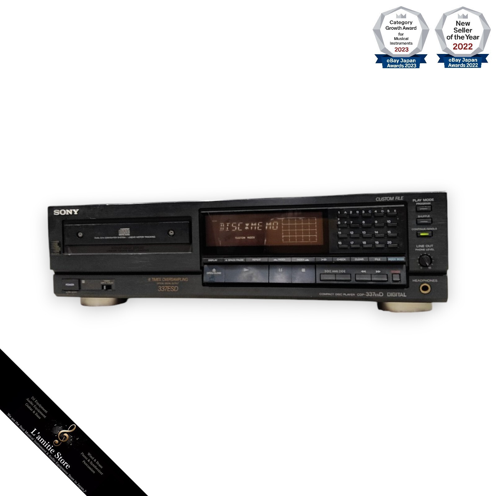 名機SONY CDプレイヤー CDP-553ESD CDプレーヤー 最 安値
