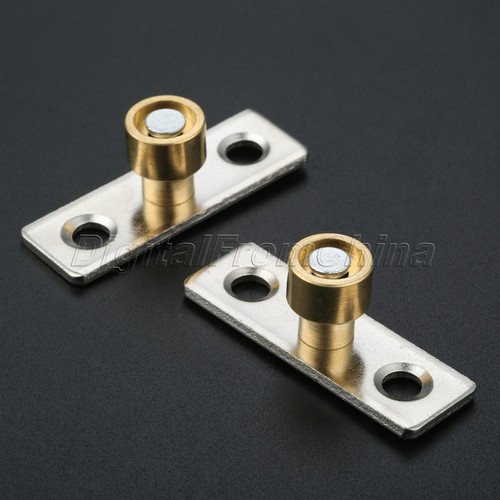 Wood Door Sliding Guide Locator Stopper Cabinet Drawer Hardware Metal 2pcs/lots