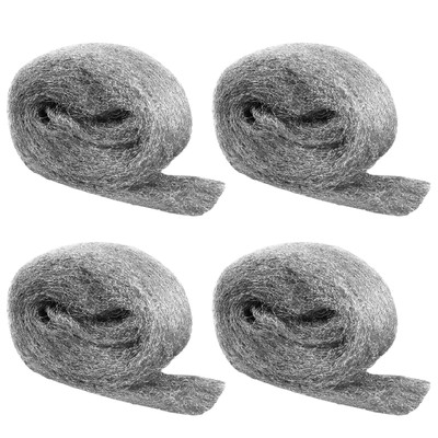 Steel Wool for Mice Control4 Pack of 3.1'' x13 Ft Steel WoolGap Filler for Hou...