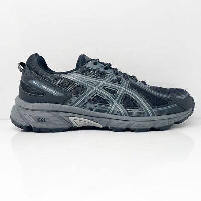 

Кроссовки мужские Asics Gel Venture 6 T7G3N черные кроссовки размер 10 4E, Черный, Gel Venture 6