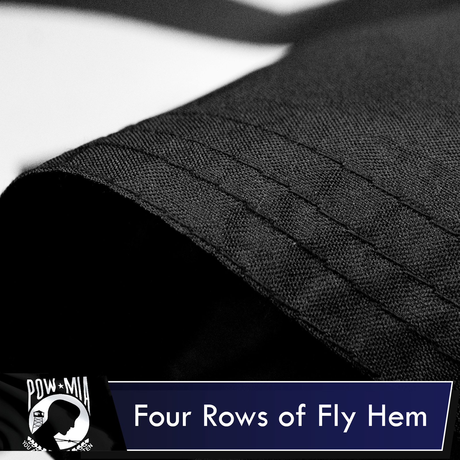 POW-MIA Black Flag You are Not Forgotten Prisoner of War 3x5ft