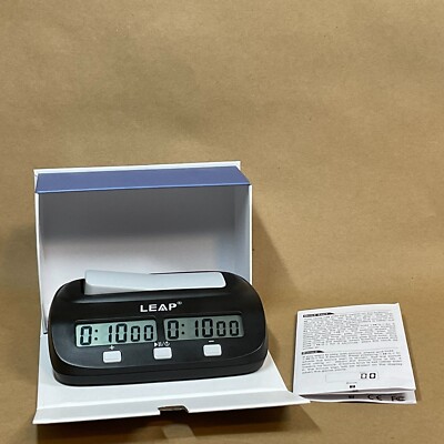 Leap Digital Chess Timer with delay and bonus PQ9907S