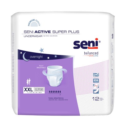 Seni Disposable Underwear 2X-Large S-2X12-AP1 12 Ct