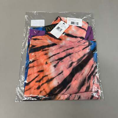 AFRM Zadie Turtleneck Pullover w/Thumb Holes Women's S Blue Halo Placement AET02