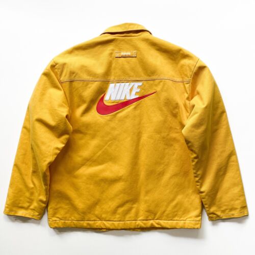 supreme nike double zip quilted work jacket