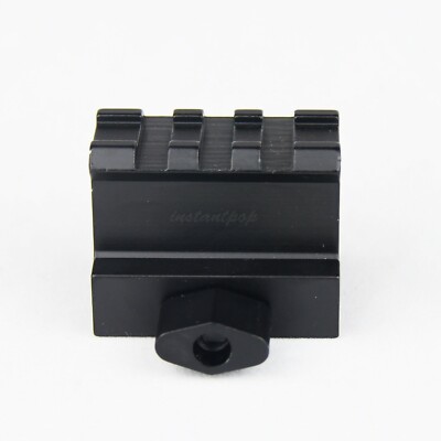 Flat top 1'' inch See Through Riser Scope Rail Mount 3 slot Picatinny Weaver