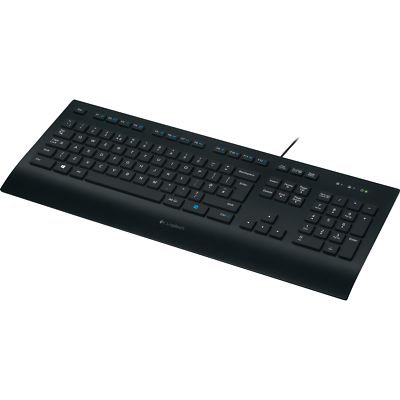 Logitech K280e Corded, Tastatur, schwarz