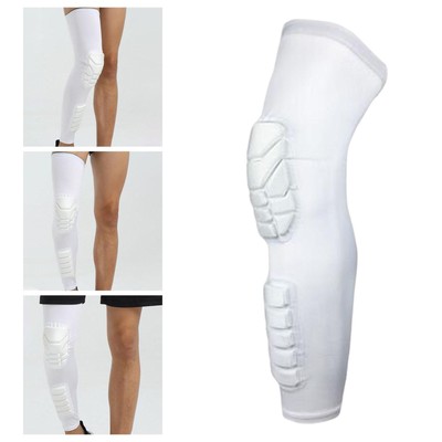 Protective Knee Calf Pads Compression Leg Sleeve Anti-Slip for Volleyball