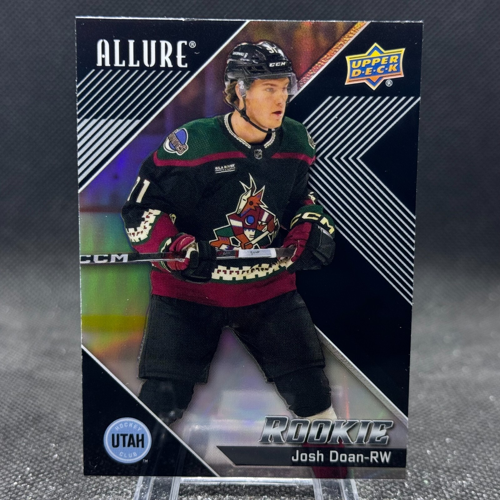 Josh Doan 2024-25 Upper Deck Allure Black Rainbow Rookie Josh Doan 2024-25 Upper Deck Allure Black Rainbow Rookie