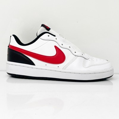 

Nike Boys Court Borough Low 2 BQ5448-110 Белая повседневная обувь Кроссовки Размер 5,5 Y, Белый, Court Borough Low 2