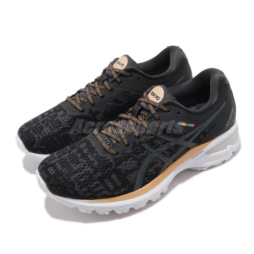 

Женские кроссовки Asics GT-2000 8 Edo Era Tribute Black Gold White 1012A940-001, Черный, Gt-2000 8 Edo Era Tribute
