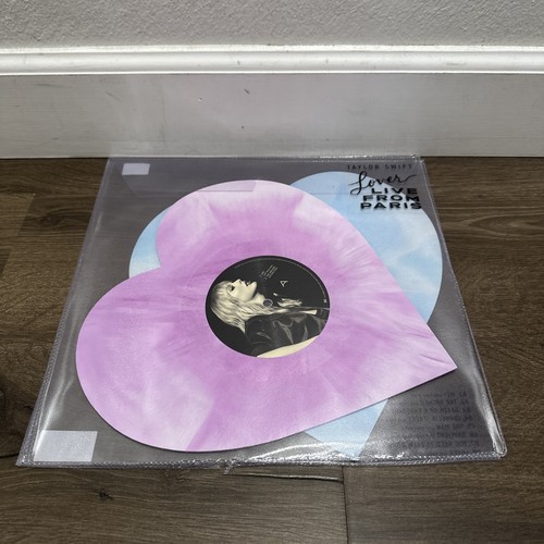 Taylor Swift - Lover (Live From Paris) - Heart Shaped Vinyl Taylor Swift - Lover (Live From Paris) - Heart Shaped Vinyl