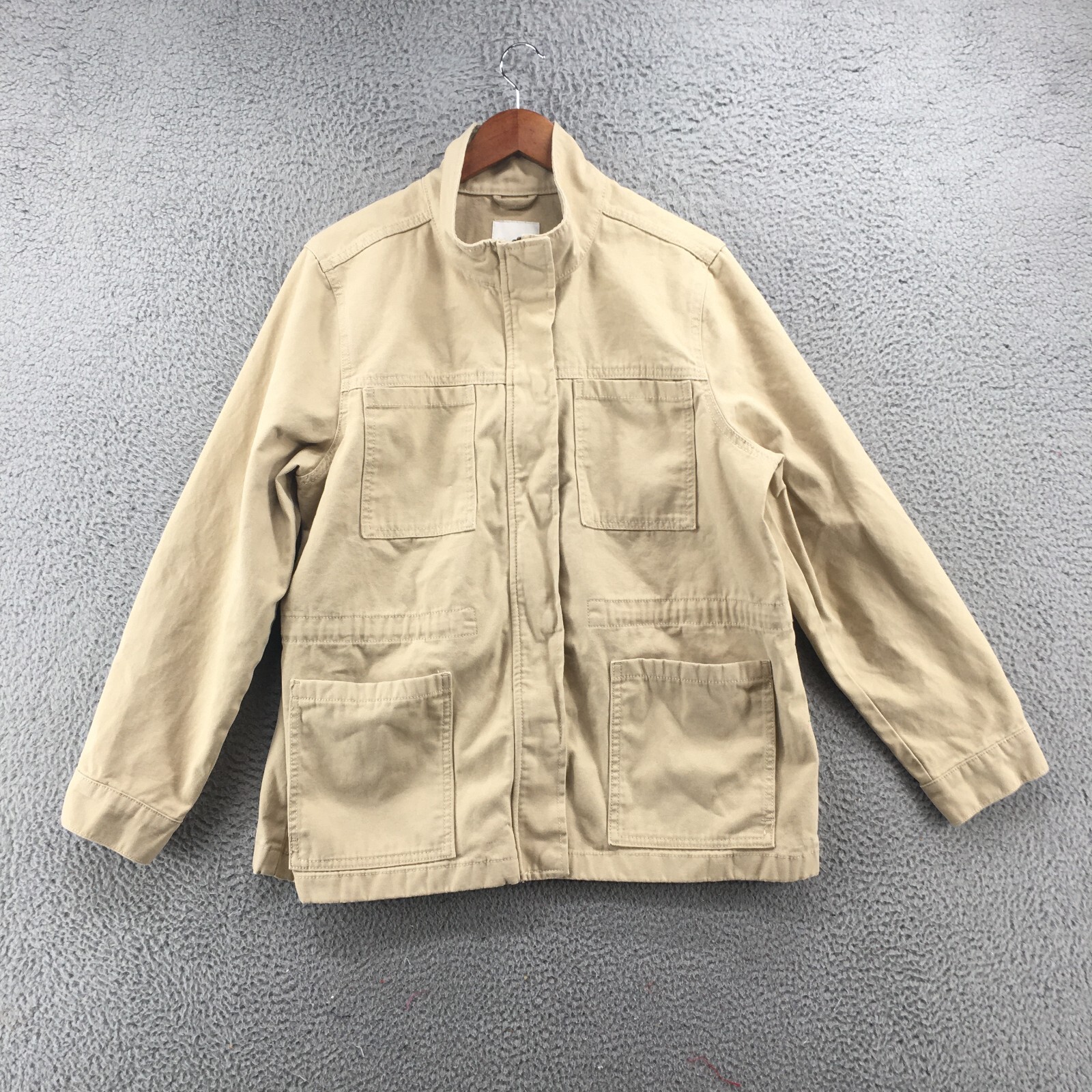 びーMASON'&HUGHES UTILITY JKT 60年代US DEXTER 28-41-6 | Short Wide Utility Jacket | Printed Khaki