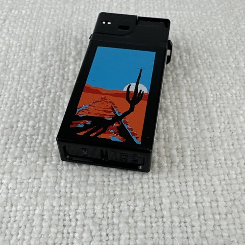 Set Of 2 Scripto Marlboro Cigarettes - Vintage Coyote Desert Disposable Lighters