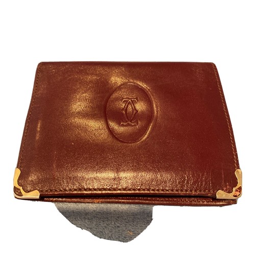 Cartier　SecondBAG　VINTAGE MEN Vintage Cartier Vintage Men's Second Bag Leather Smart