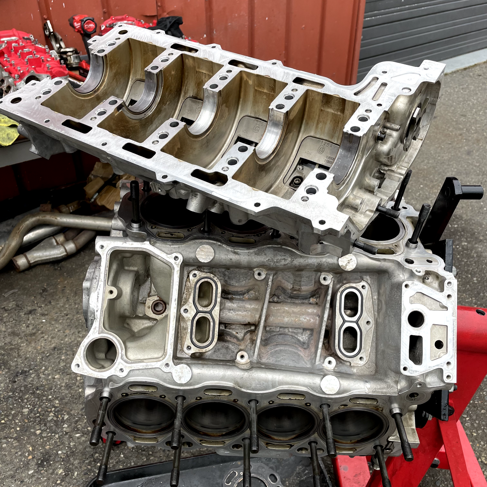 Ferrari 488 GTB Spider Engine Block Upper And Lower F154CB