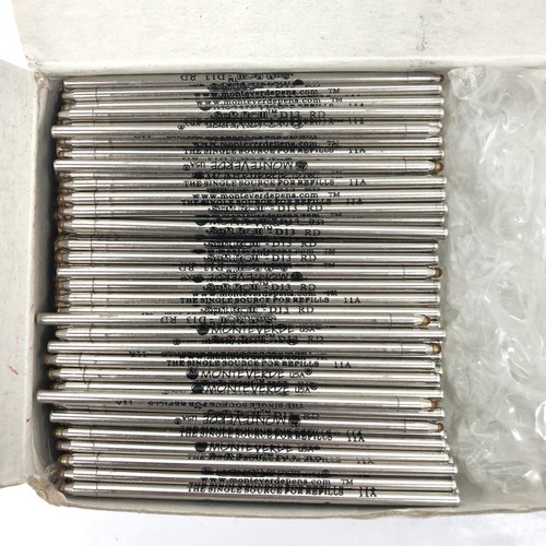 Monteverde Mini D-1 Ballpoint Refill Medium Red 500 Pack (D134RD)