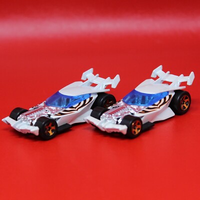 2 2013 Hot Wheels Drift King White HW Street Beasts 5-Pack 1:64 Loose 5sp