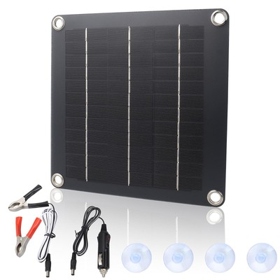 MXJFYY 10W 12V Pannello solare portatile Kit di backup di alimentazione