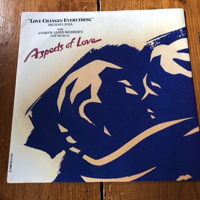 Michael Ball -  Love Changes Everything 7'' Vinyl Single Record 1989