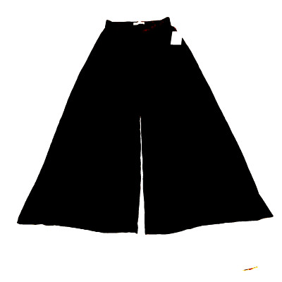 Bailey 44 Pants Women's XS Black Chiffon Super Wide Leg Lightweight NWT (27x33)