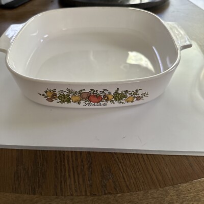 Corning Ware 6 piece Set Spice Of Life L Echalote (2) and La Marjolaine pic/desc