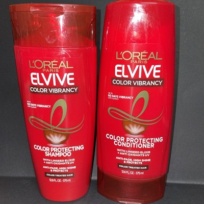 L Oréal Paris Elvive Color Vibrancy Protecting Shampoo & Conditioner Set 12.6oz