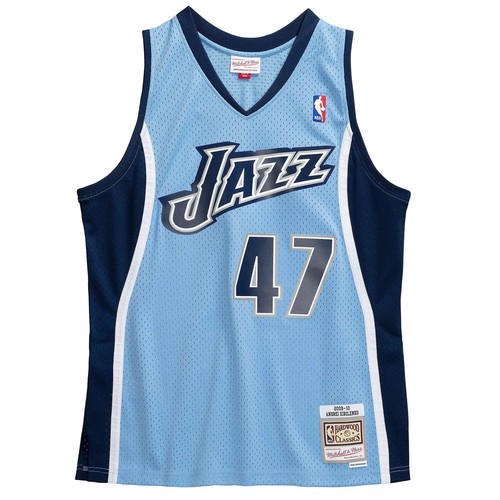 

MITCHELL - NESS NBA SWINGMAN JERSEY UTAH JAZZ 09 АНДРЕЙ КИРИЛЕНКО, Синий