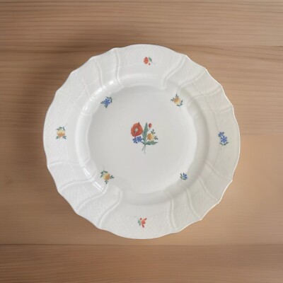 NEW Herend Fine Porcelain  Katalin Bouquet  Dinner Plate, 24k Gold, Retail $170