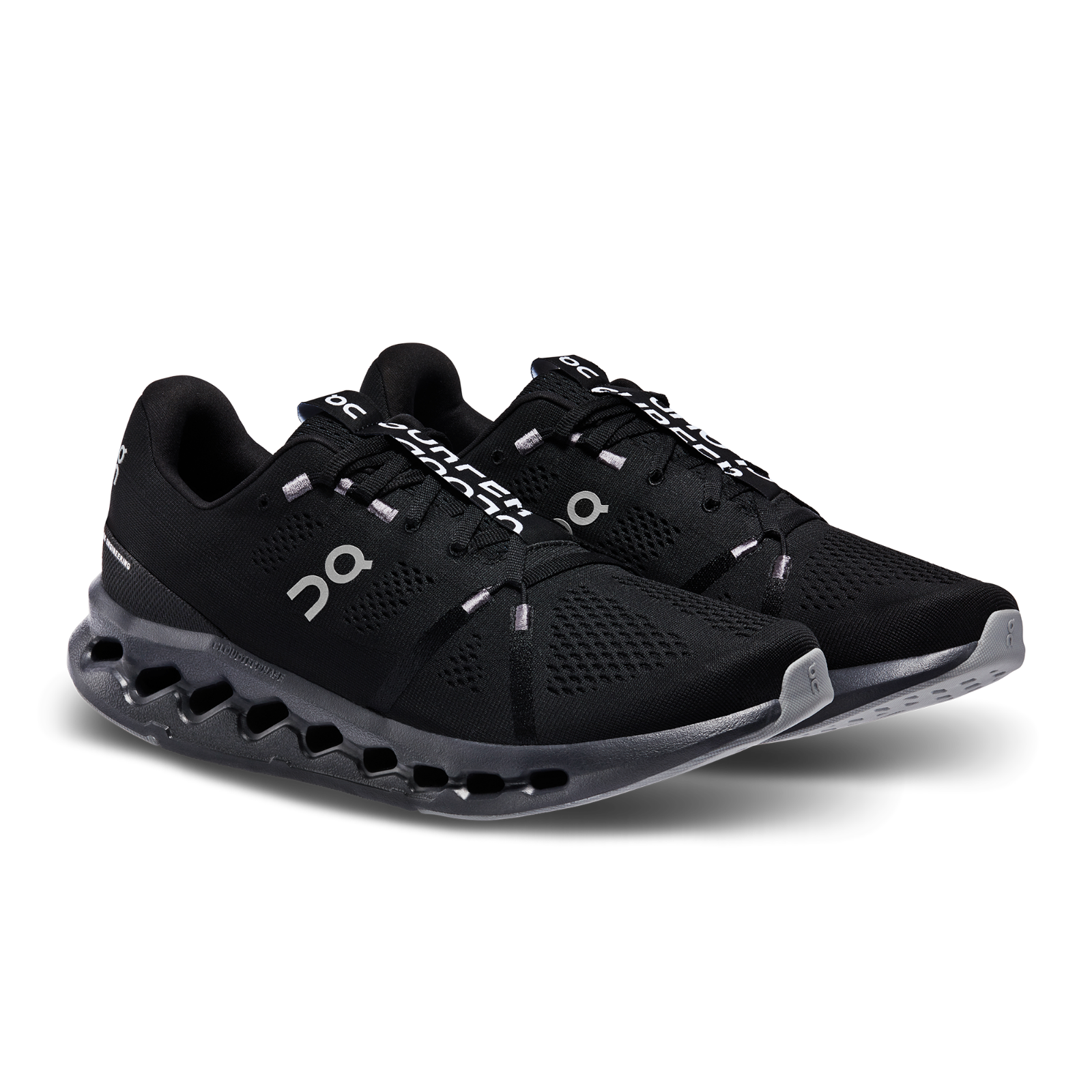 Pre-owned On Men's  Cloudsurfer Running Shoes All Black 3md10420485 Us Size 7-14