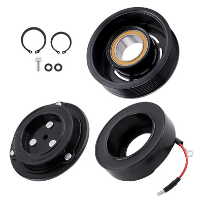 AC Compressor Clutch Kit Pulley Coil For Toyota Tacoma 2005-2016 A/C Clutch