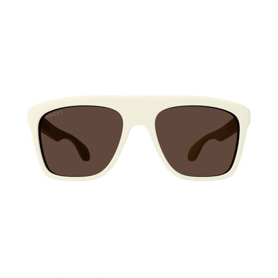 GUCCI GUCCI GG1570S-003 WHITE SUNGLASSES