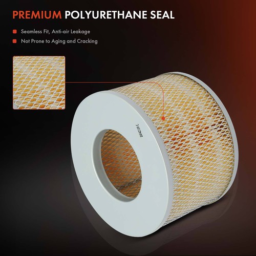 2Pcs Engine Air Filter for Toyota Land Cruiser 60-74 81-97 Lexus LX450 1996-1997