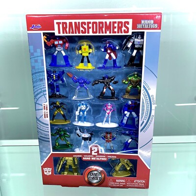 Jada Nano Metalfigs Transformers Series 3 18 Die Cast 2023 Exclusive Brand New