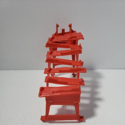MOUSE TRAP GAME 1963 by Ideal Replacement Parts Piece Stairway Part 9 red