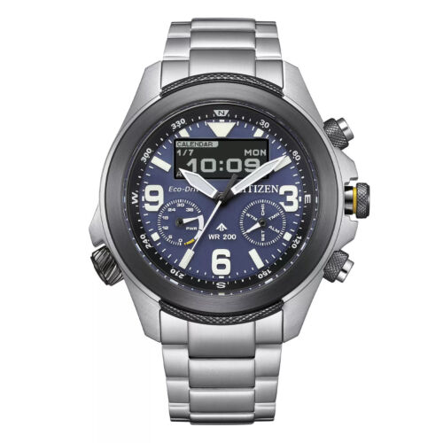 Pre-owned Citizen Land Promaster Jv1006-51l Eco-drive Men Watch Usus