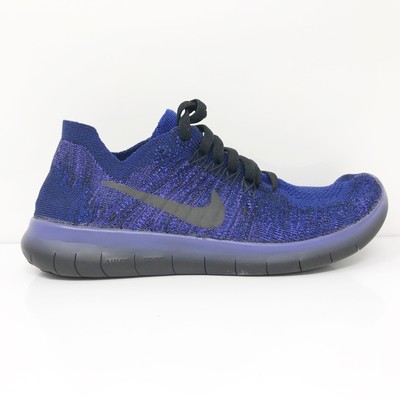 

Nike Boys Free RN Flyknit 2017 881973-403 Синие кроссовки для бега Размер 3,5 года, Синий, Free RN Flyknit 2017