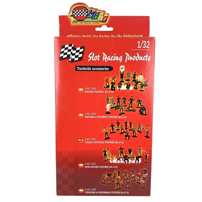 MRRC Track Officials MC-5091 New 1/32 Scale Trackside Accessories Slot Racing