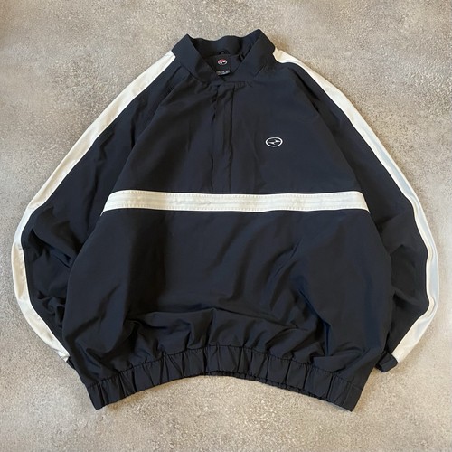 ジャケット・アウター NIKE golf 00s nylon jacket size 2XL navy VINTAGE NIKE GOLF BLUE WINDBREAKER PULLOVER JACKET 2000S 2XL
