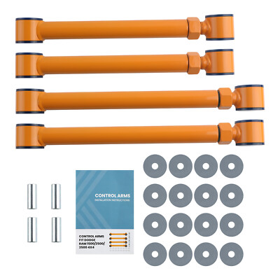 4Pc Upgraded Adjustable Front Control Arms 0-6