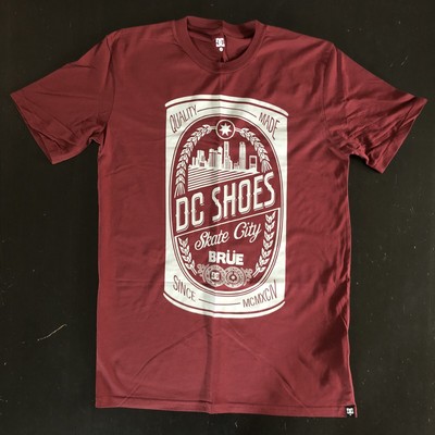 [NEW~DC EUROPE Emerald Coast] DC SHOES - 'SKATE CITY BRÜE' - DC Beer Can T-Shirt