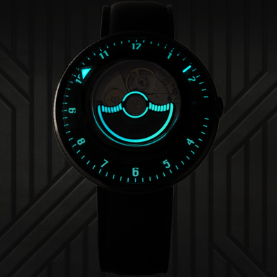 Pre-owned Xeric Invertor Automatic Black Red Limited Edition