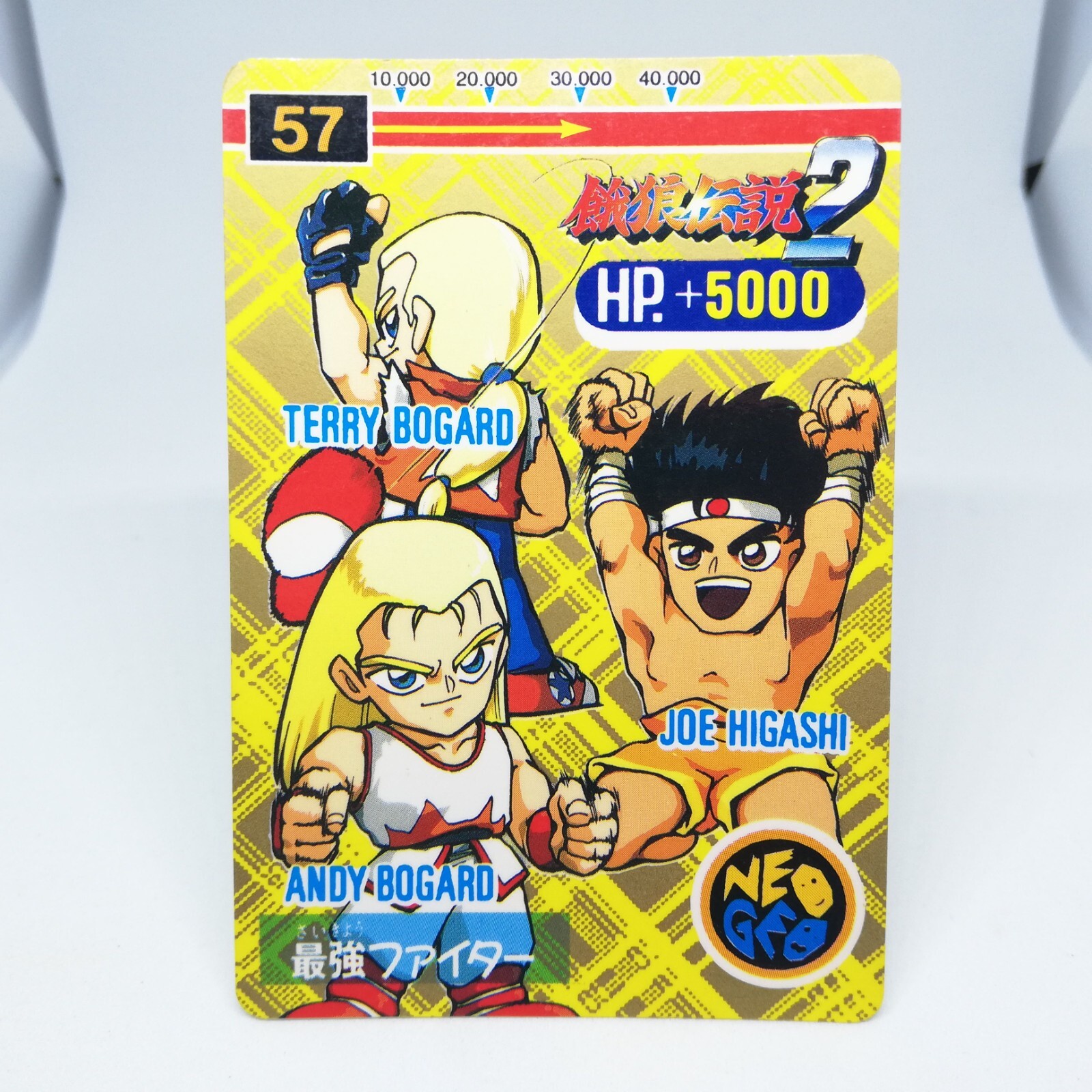 Tatsuya　AOS + FTG Tatsuya AOS + FTG 57 Terry Andy Joe FATAL FURIY2 CARD NEOGEO SNK